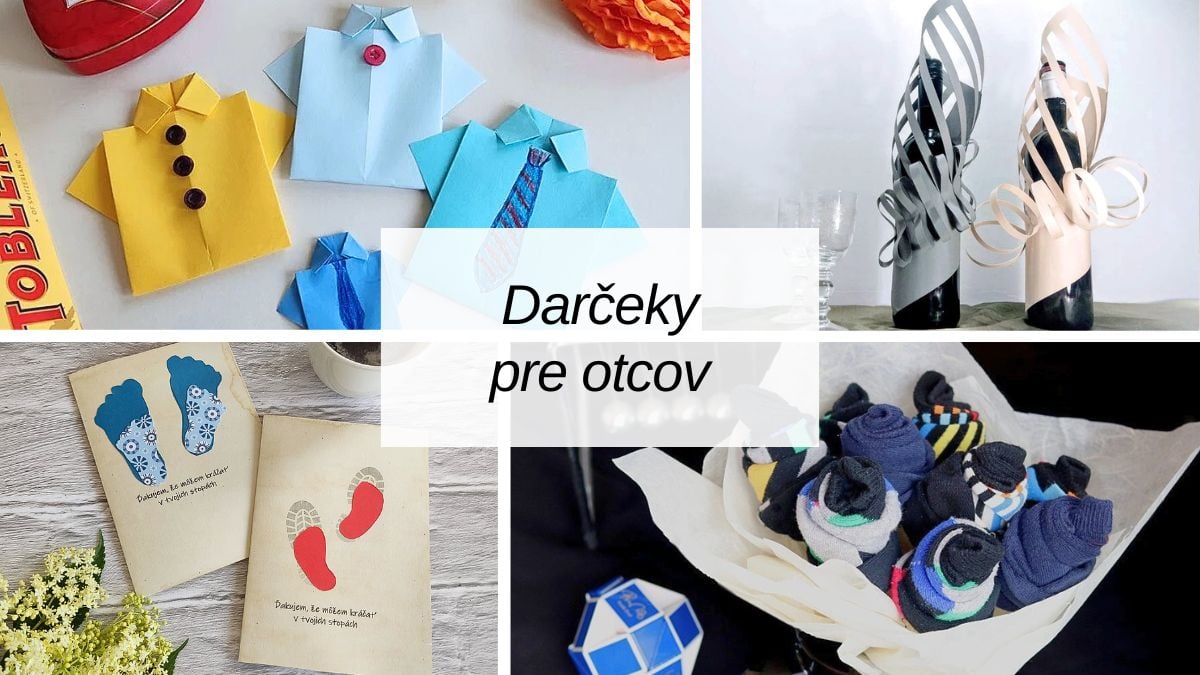 Handmade darčeky ku Dňu otcov: Inšpirácie a návody na tvorenie s deťmi, Inšpirácie, Artmama.sk