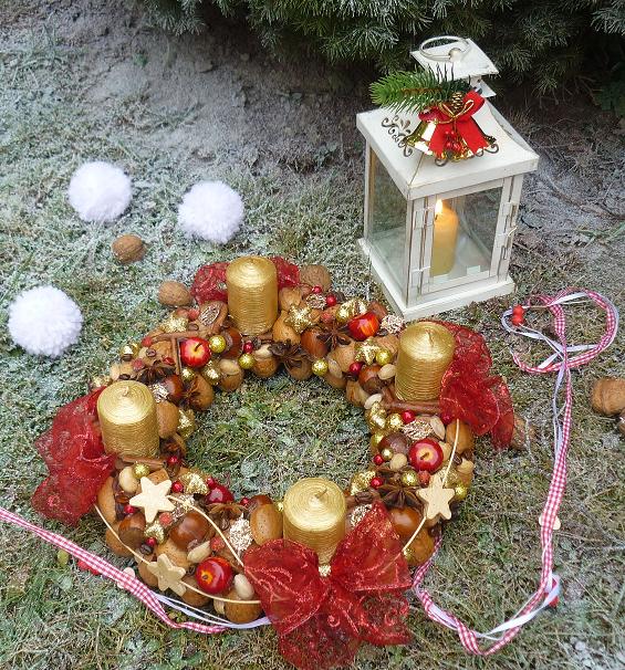 Adventný venček, Autor: Sissi