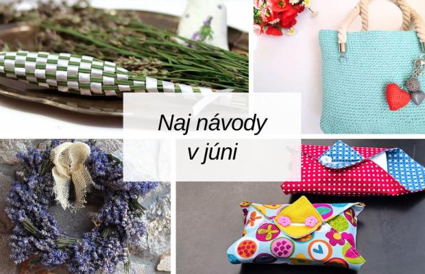 Najlepšie nápady na tvorenie v júni: Levanduľa, háčkované kabelky aj letné šaty, návod, Inšpirácie, Artmama.sk