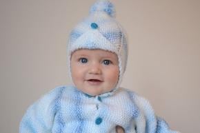 Návod na pletenú čiapočku pre bábätko, fotopostup, Dasa_