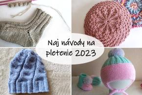 20 najlepších návodov na pletenie v roku 2023, fotopostup, Artmama.sk
