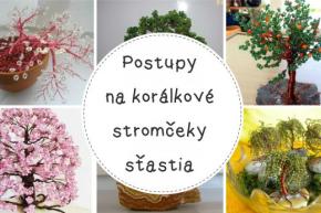 Korálkové stromčeky šťastia - fotopostupy, inšpirácie, fotopostup, Artmama.sk
