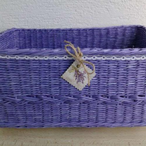 kôš 40x25x18 cm... ako ináč, než fialový :D