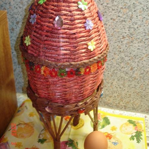 Pletené vajíčko velkost 20cm