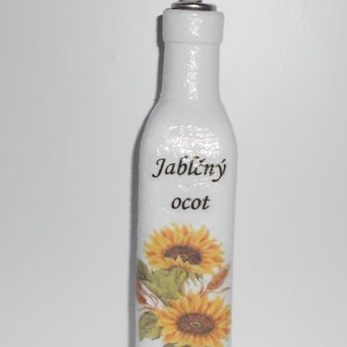 na jablčný ocot...