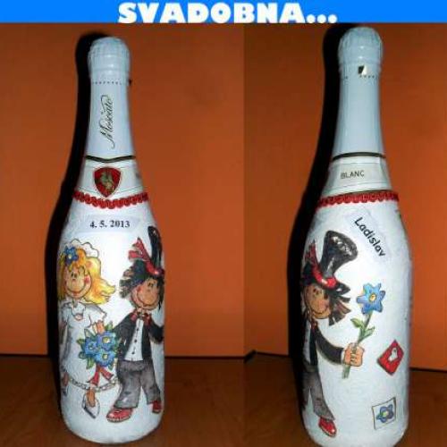 Svadobná flaša
