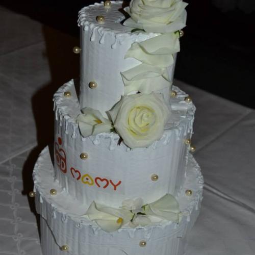 papierová torta 