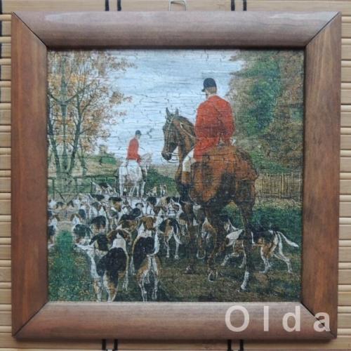 Obrázek 22 x 22 cm Motiv lov