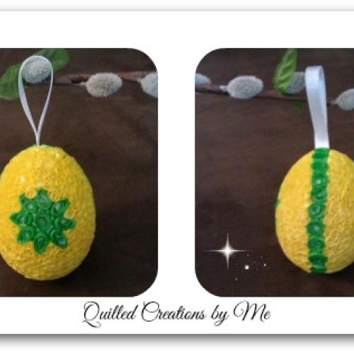 Velkonocne vajicko-Quilling technika