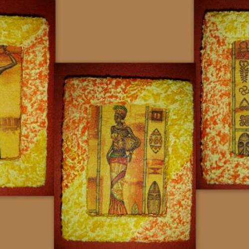 Trio africké ženy