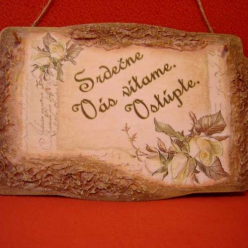 Vítačka (k dózičke na kávičku)