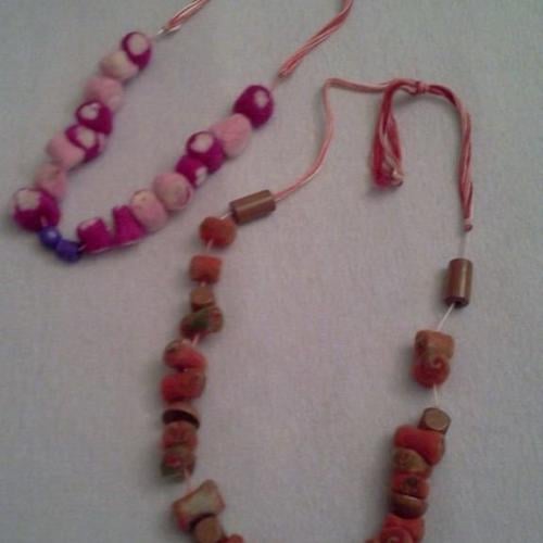 HandMade plstene nahrdelniky