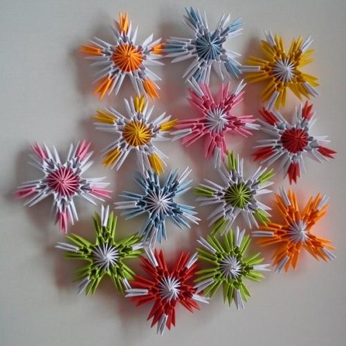 origami hviezdicky