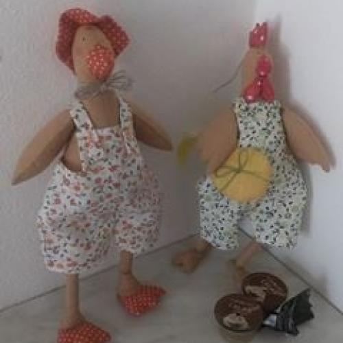Huska a kohutik -prvotinky
