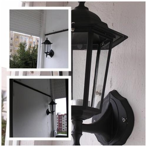 Lampy na balkón