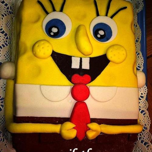 Torta Spongebob, piletka