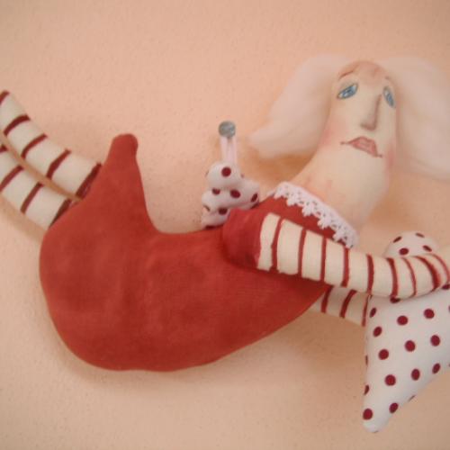 Primitive Folk Art - Angel
