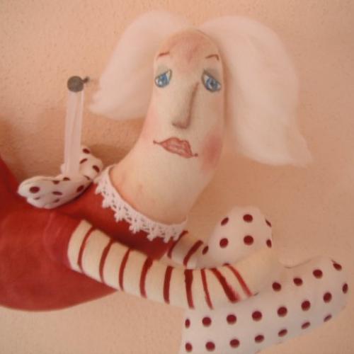 Primitive Folk Art - Angel