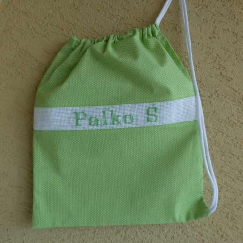 šitá taštička z menom na telesnú:))