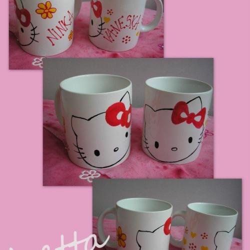 Hrnčeky HELLO,KITTY
