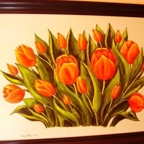 tulipány