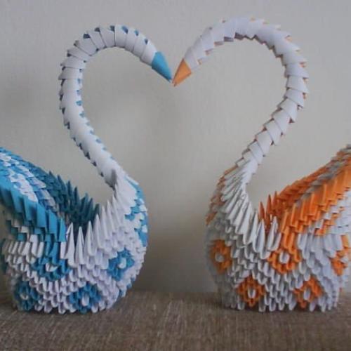 3D origami labute :))