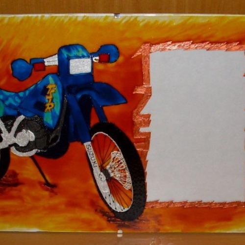 Fotorámik - Motorka Suzuki