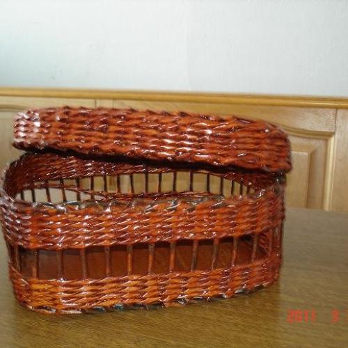 Košík s vrchnákom