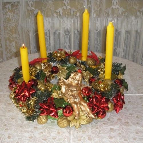 Adventný veniec z roku 2008