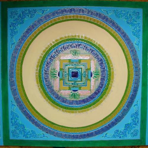 Mandala- dcérino tvorenie:-)