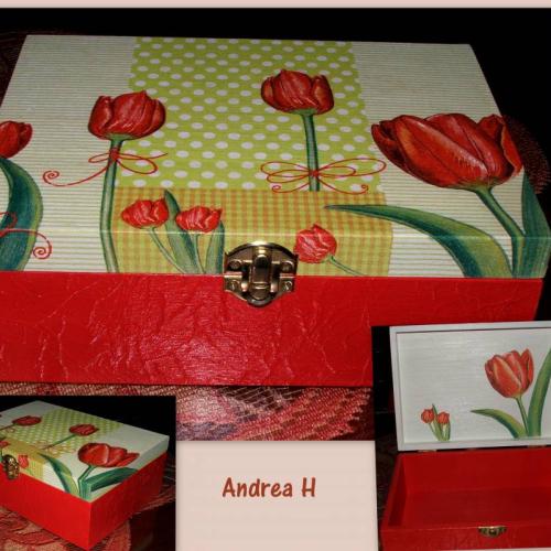 Červené tulipány