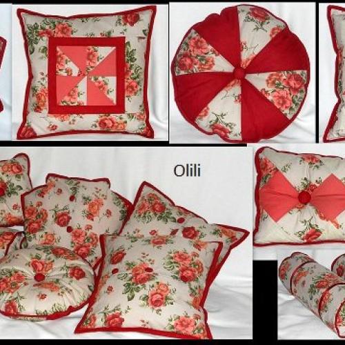 patchwork vankúše