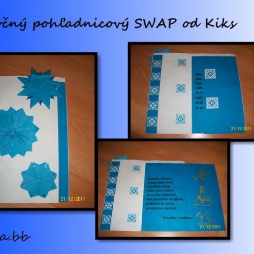 Vianočný pohľadnicový SWAP od Kiks