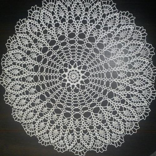 Biela dečka, 57 cm