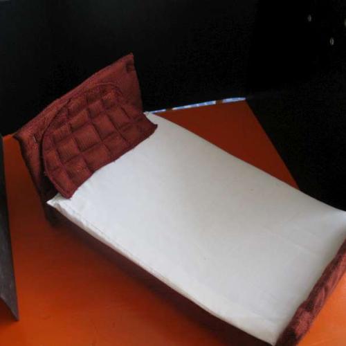 postielka pre barbie - furniture for barbie sleeping bed