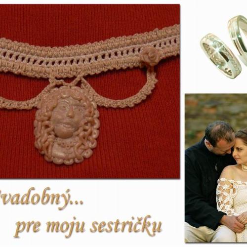 svadobný náhrdlník