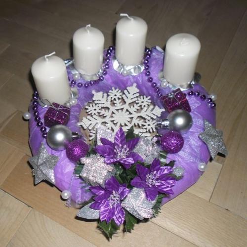 môj prvý adventný veniec