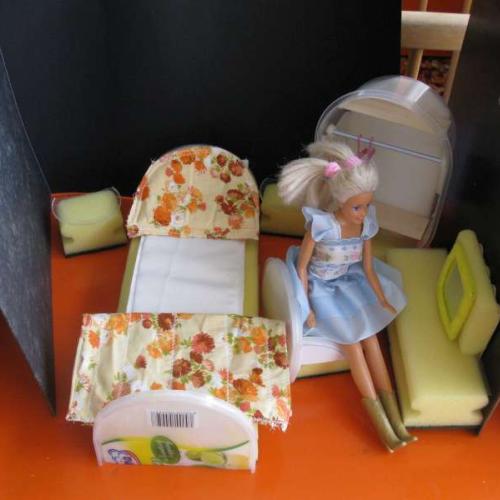 spálňa pre barbie /furniture for barbie/