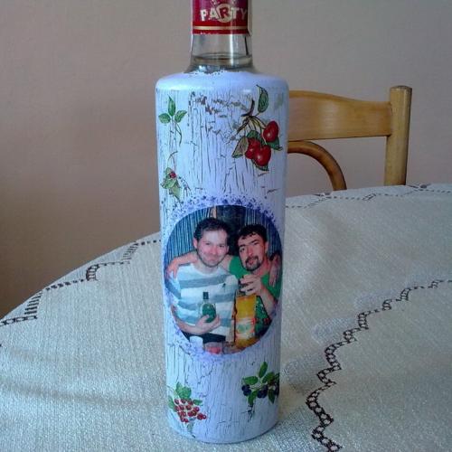 Moja prvá fľaška s fotkou :-)