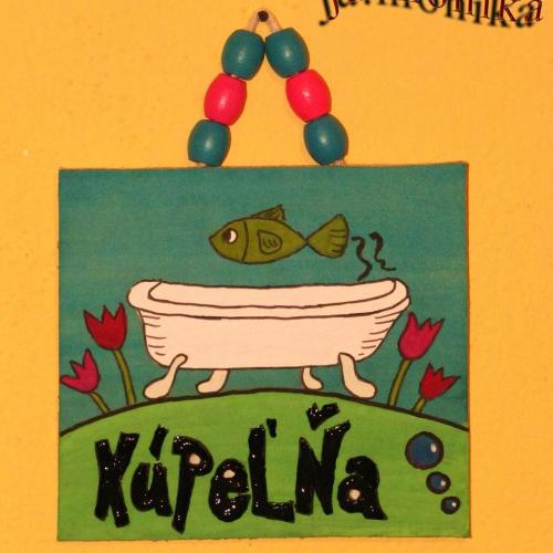 ,,,tabuľka na kúpeľňu :)