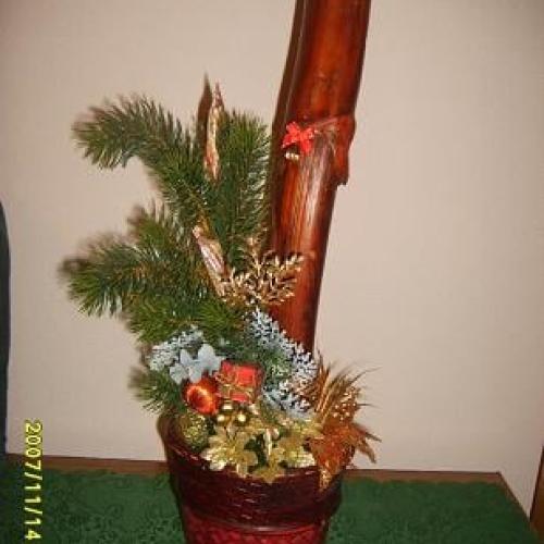 Vianočná ikebana 2007