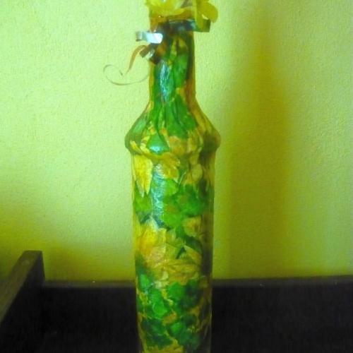 fľaša-slnečnice