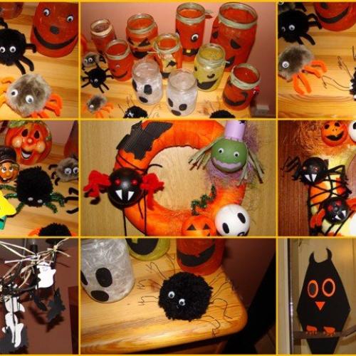 príprava na zajtrajší Halloween 
