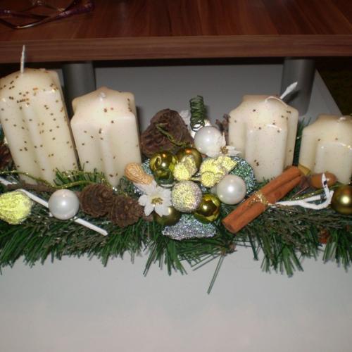 môj adventný veniec...