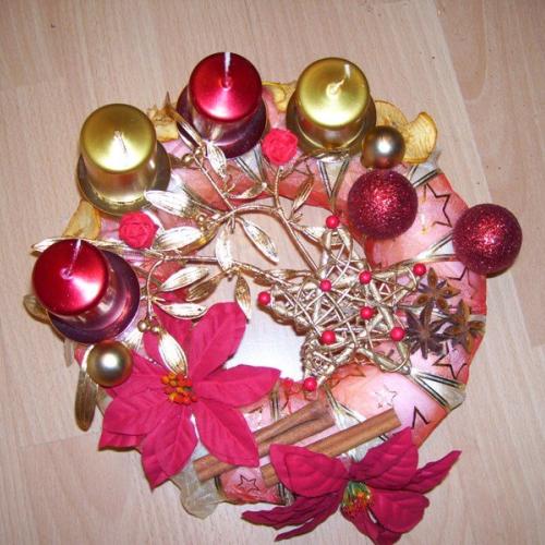 adventný venček pre švagrinku :)