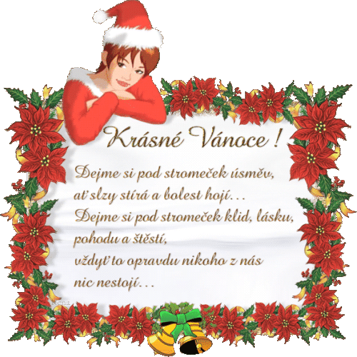 Prajem vám krásne vianoce dievčence