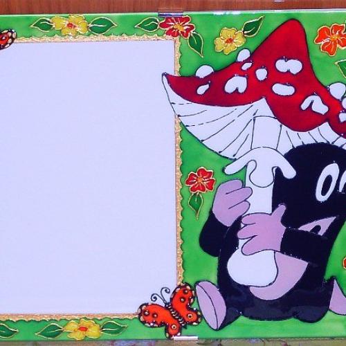 Fotorámik - Krtko s muchotrávkou