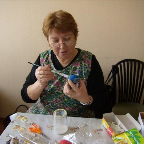 Vklube na Banicovej-centrum seniorov- kruzok ruč.prac