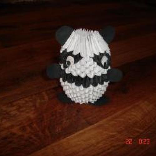 origami panda