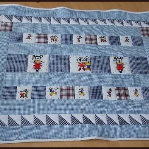 patchwork malá deka